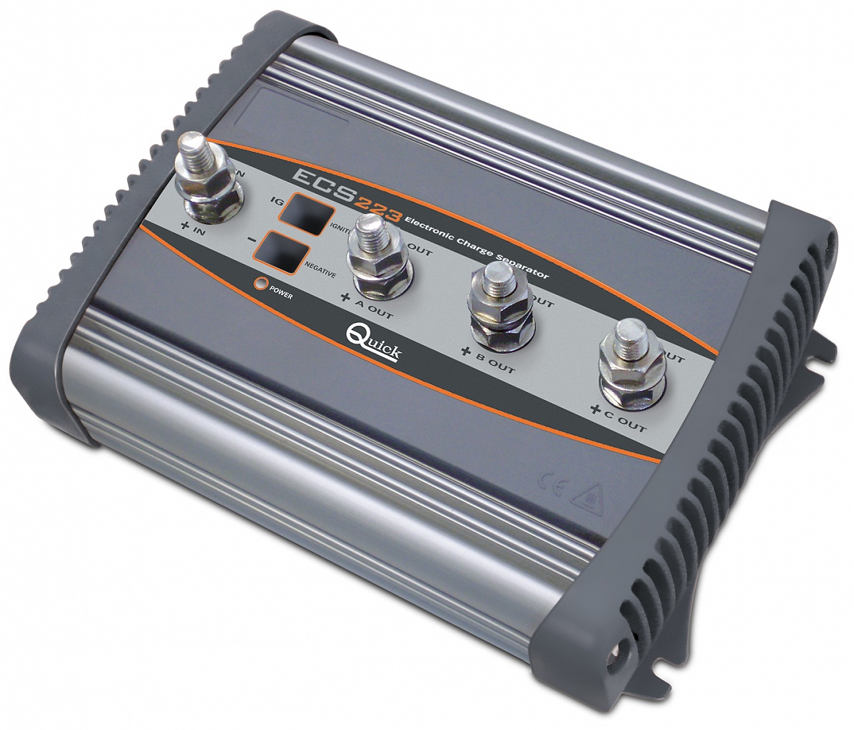 Ecs 223 charge separator batteries 220a 3 outputs quick neptune nautica