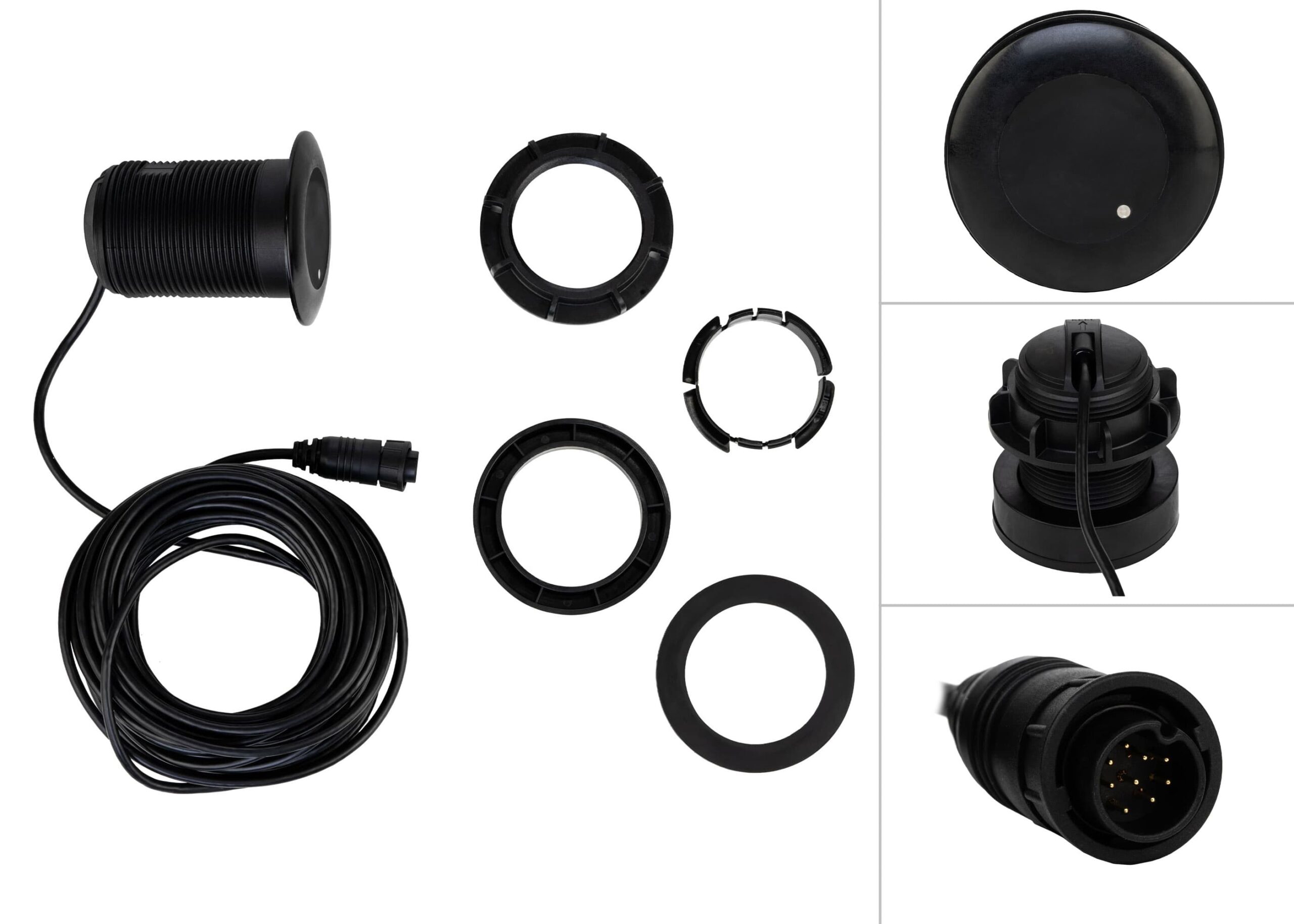 Raymarine cpt s high chirp plastic through hull transducer kroz trup sonda 2 neptune nautica